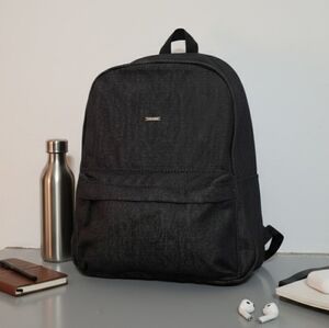 NEW! Volcom black Denim Mini Backpack NWT 111